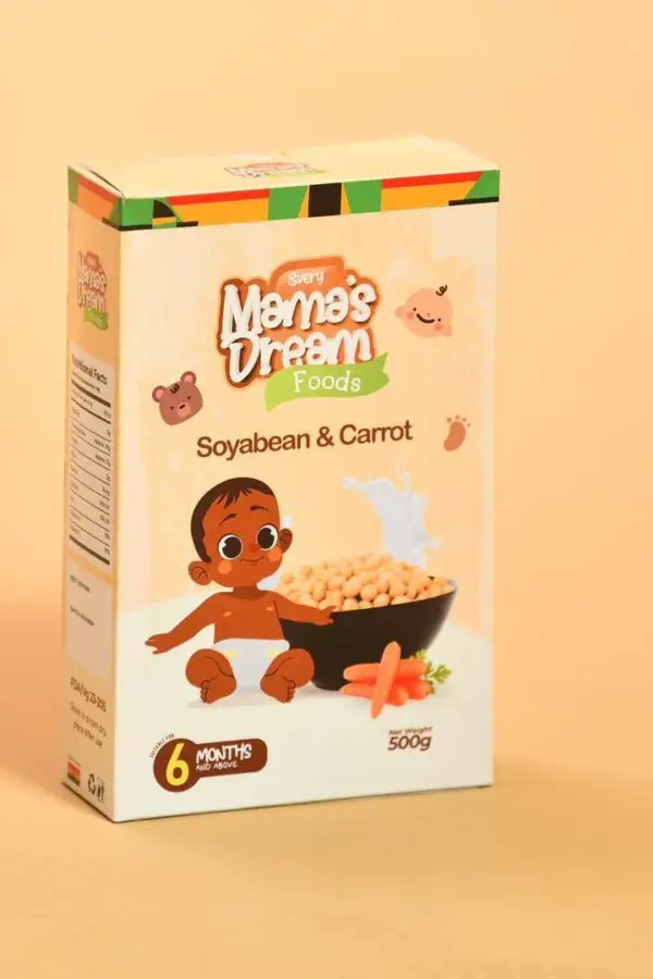 soyabeans & carrot cereal